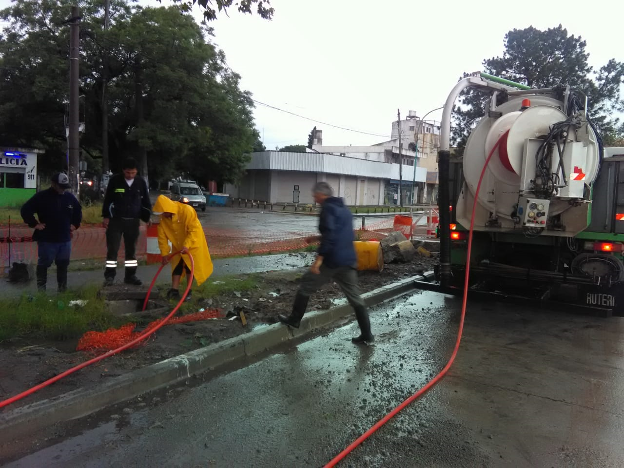  El Municipio trabaja para atenuar el impacto de la tormenta