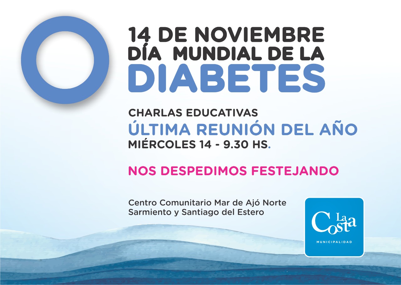  En el Día Mundial de la Diabetes, cierra el ciclo de charlas educativas para concientizar sobre la enfermedad