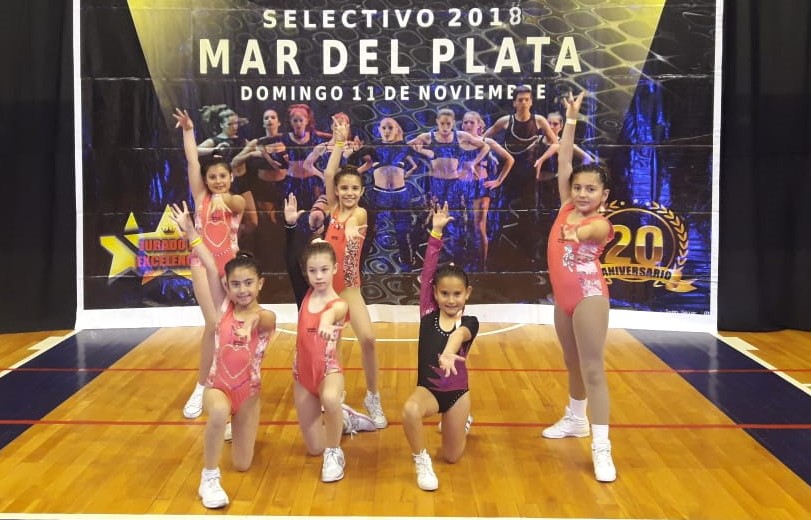  Alumnas de la Escuela Municipal de Aeróbica avanzaron a la final de un Torneo Nacional