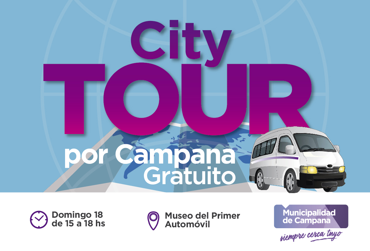  Fiesta del Primer Automóvil: habrá un city tour para conocer los atractivos campanenses