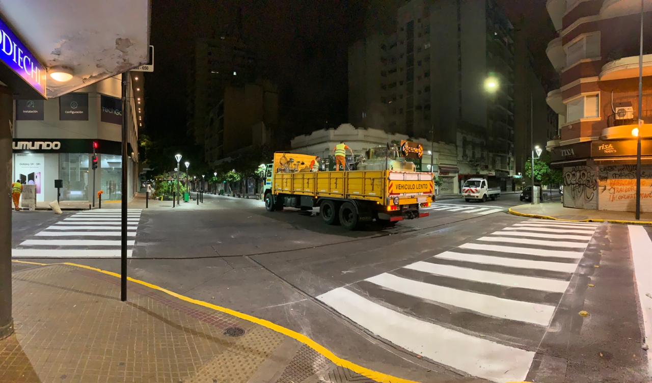  El Municipio avanza con los trabajos de infraestructura vial en los centros comerciales