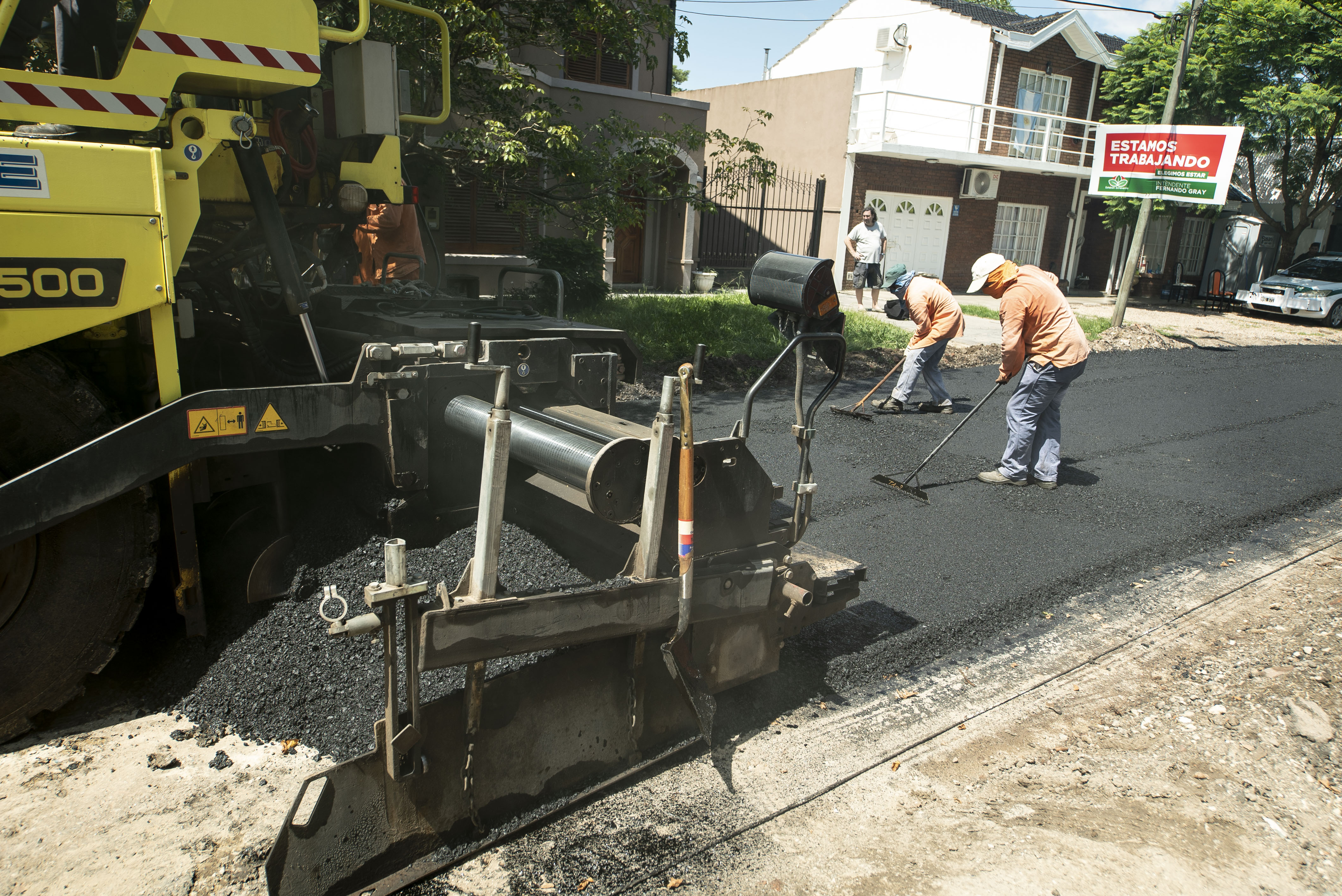  El municipio avanza con plan de mejorado asfáltico en todo el distrito