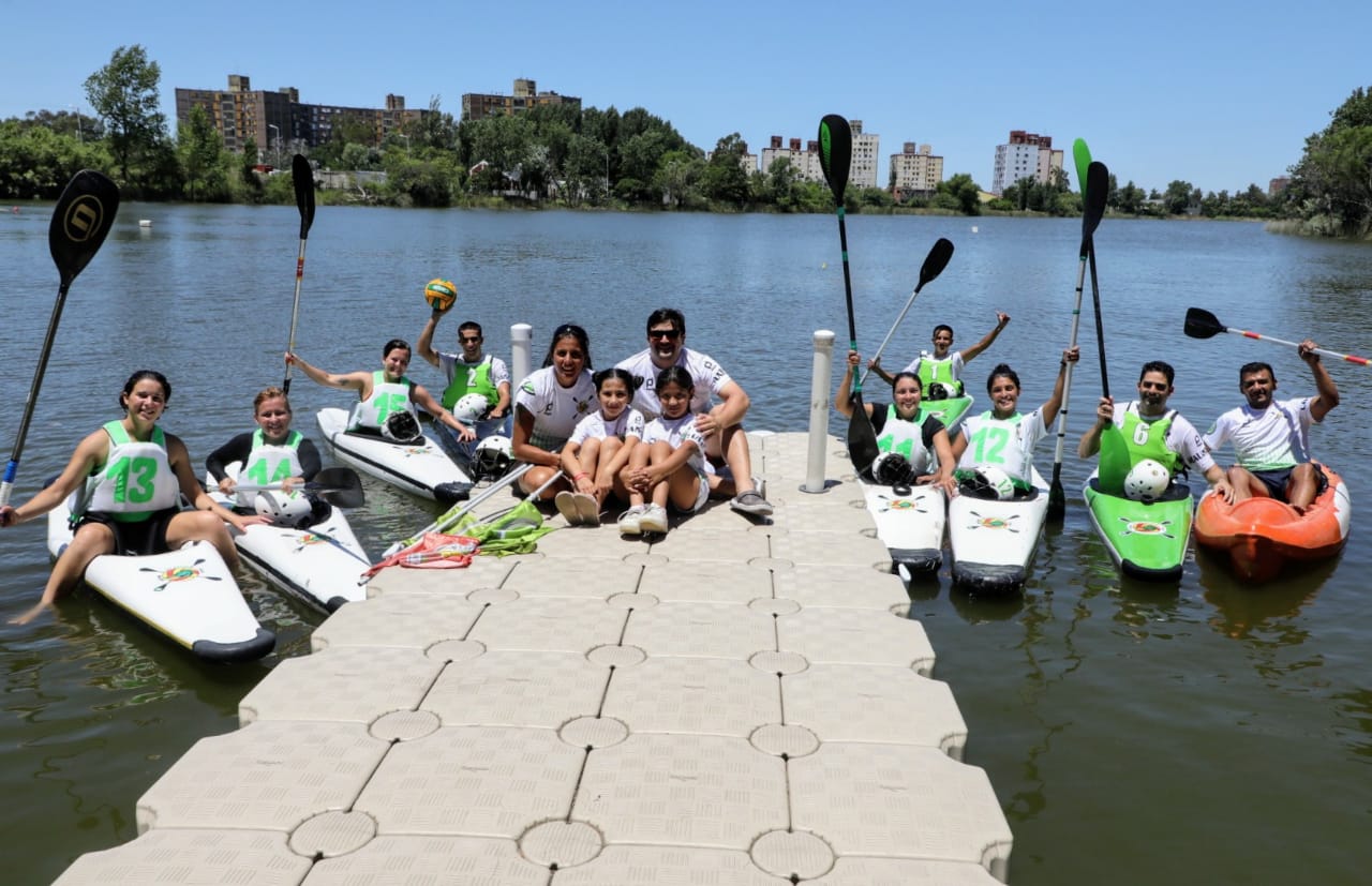  La Escuela de Canotaje  recibió equipamiento y será sede de la Copa Argentina de Kayak Polo