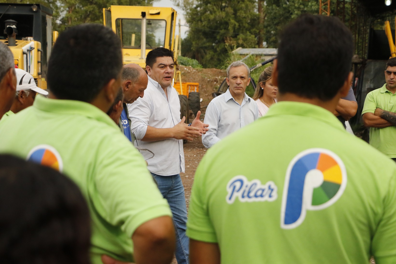  Gamboa comenzó el año junto a los trabajadores