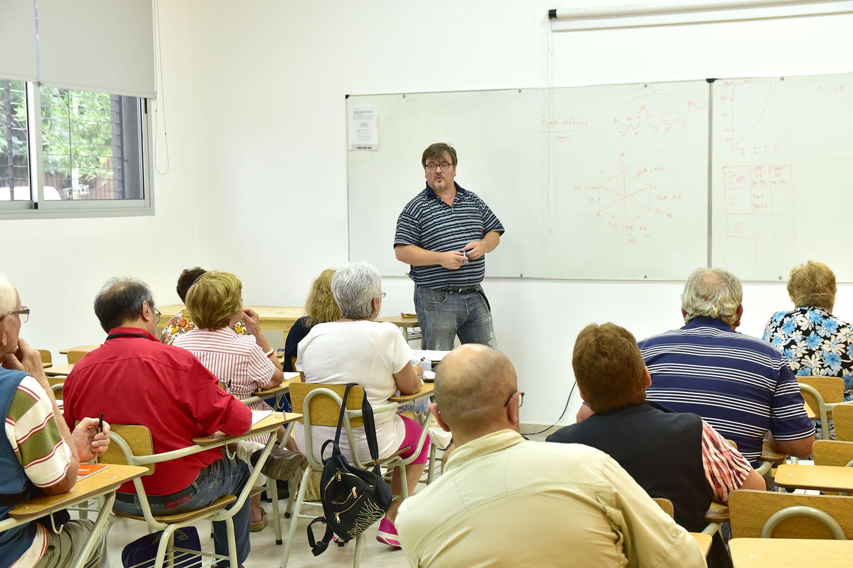  Comenzó el curso de audioperceptiva y lectura musical