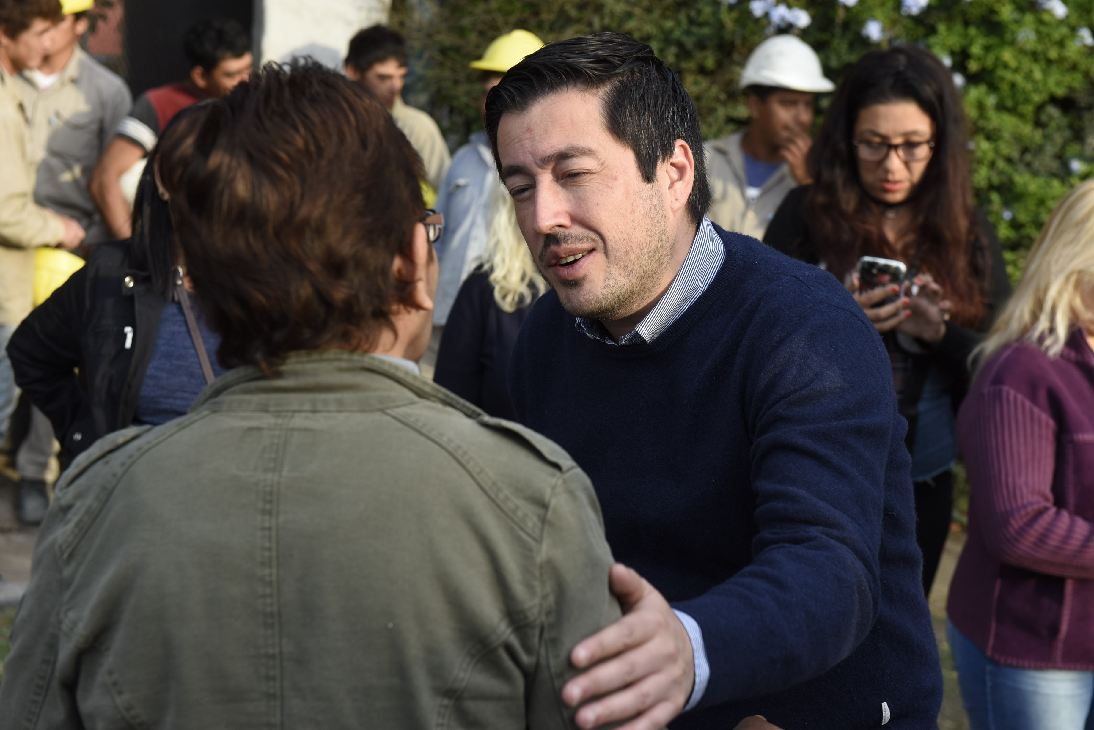  Nardini inauguró nuevo pavimento en Villa de Mayo