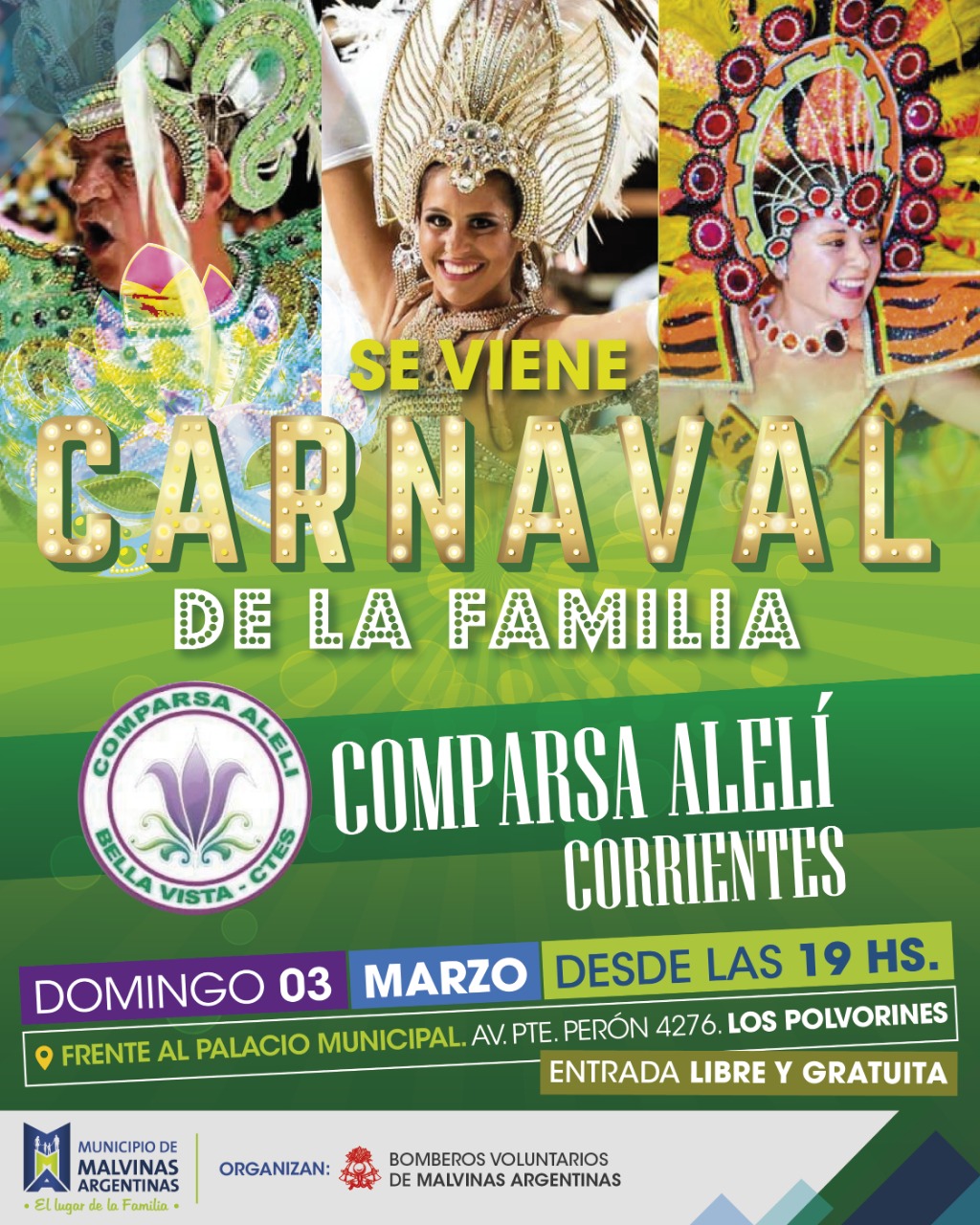  Se viene el “Carnaval de la Familia”
