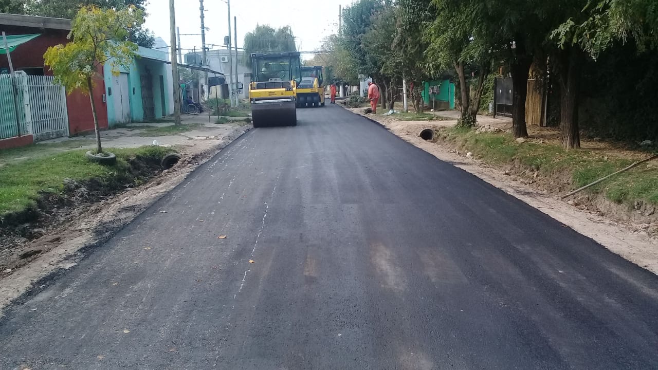  Nuevas obras de asfalto en Villa Astolfi