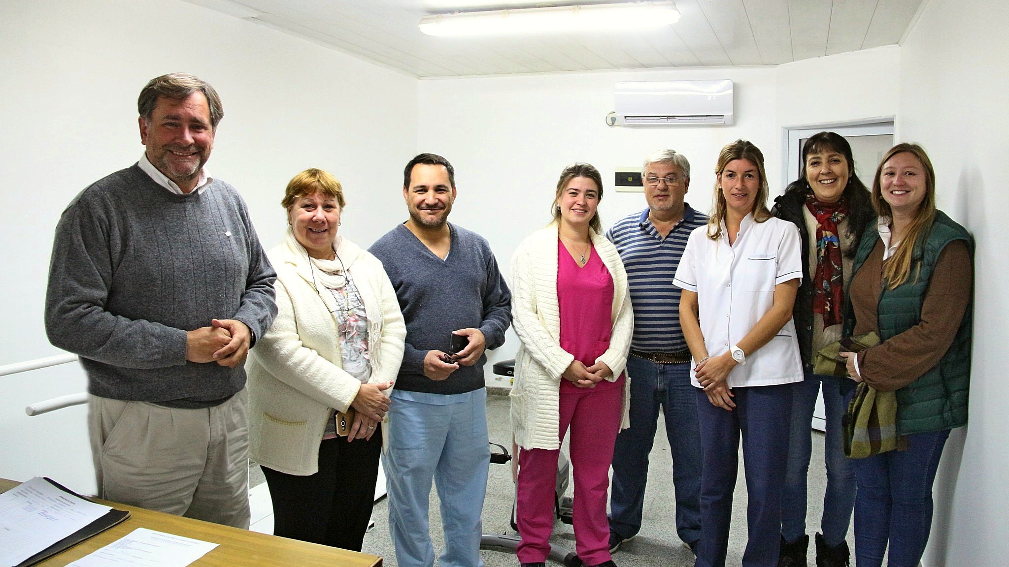  Hospital Municipal: Se inauguró la nueva sala de kinesiología