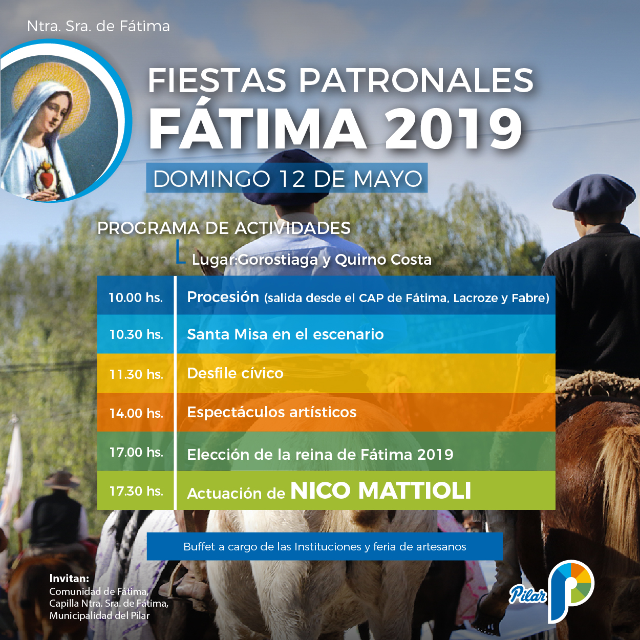 Mañana será la Fiesta Patronal de Fátima