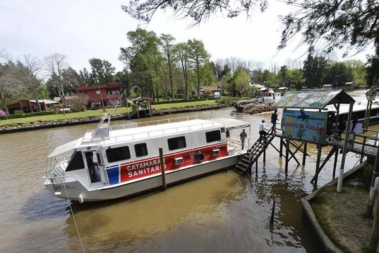  En Mayo, el Catamarán Sanitario recorrerá más puntos del Delta