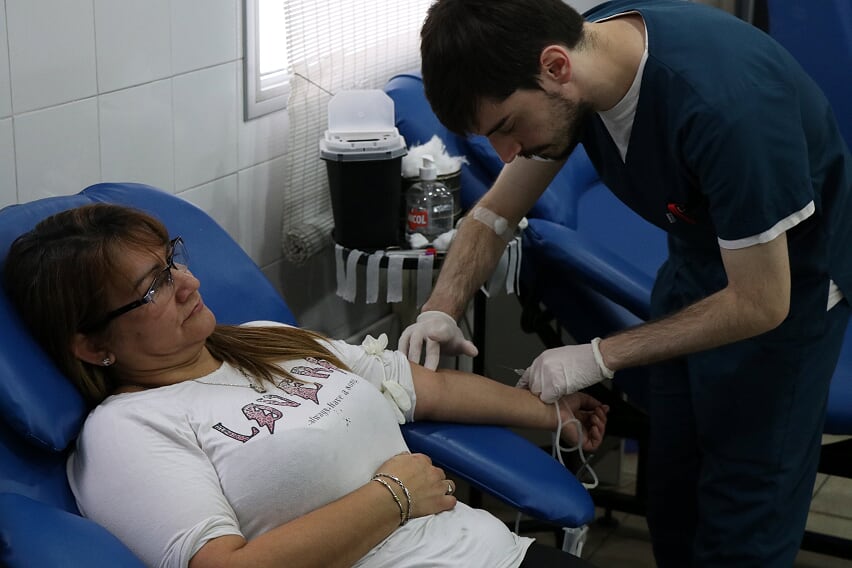  Se celebró el Día Mundial del Donante de Sangre en el Hospital de Trauma