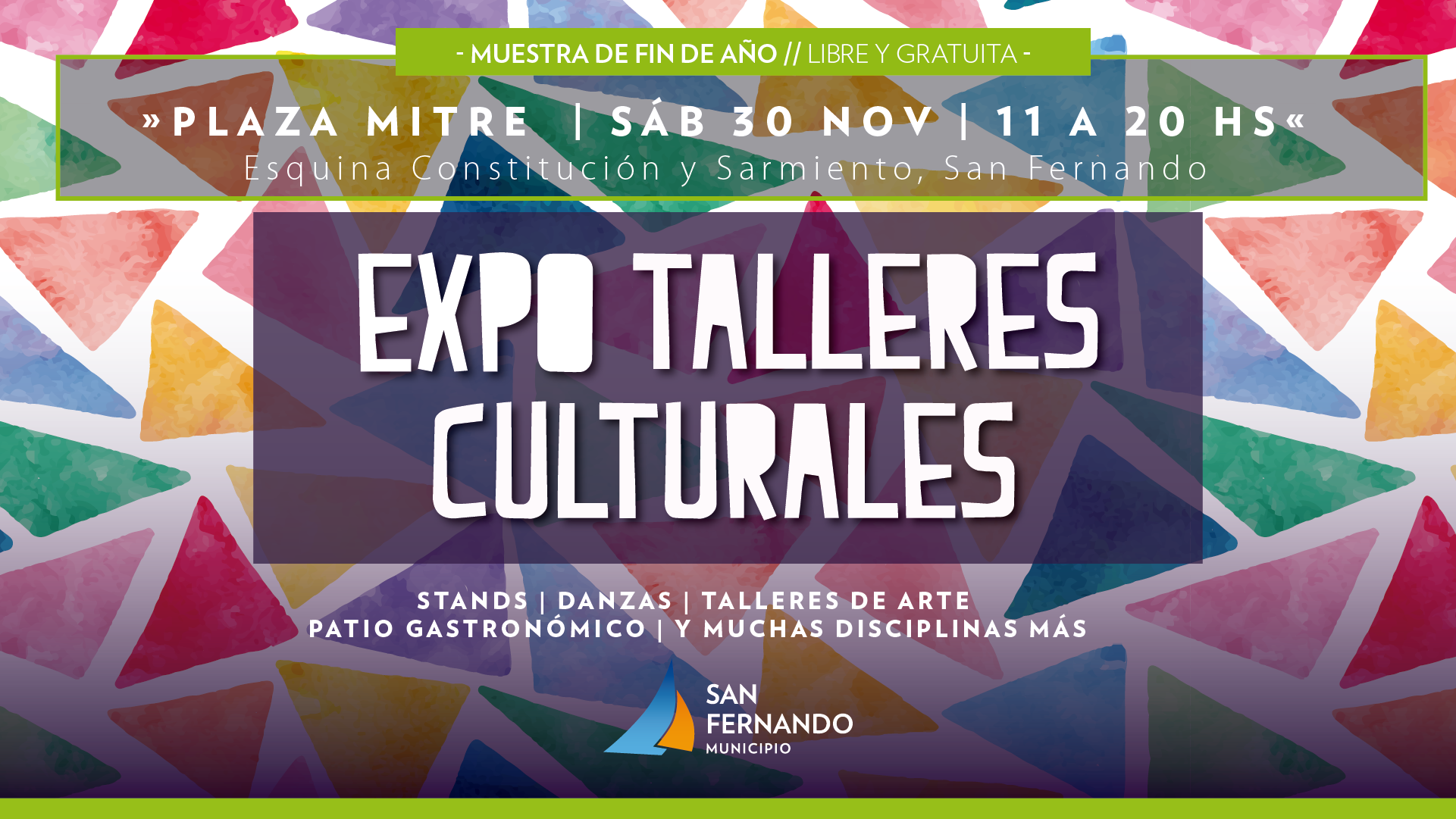  Llega la Expo Talleres Culturales 2019