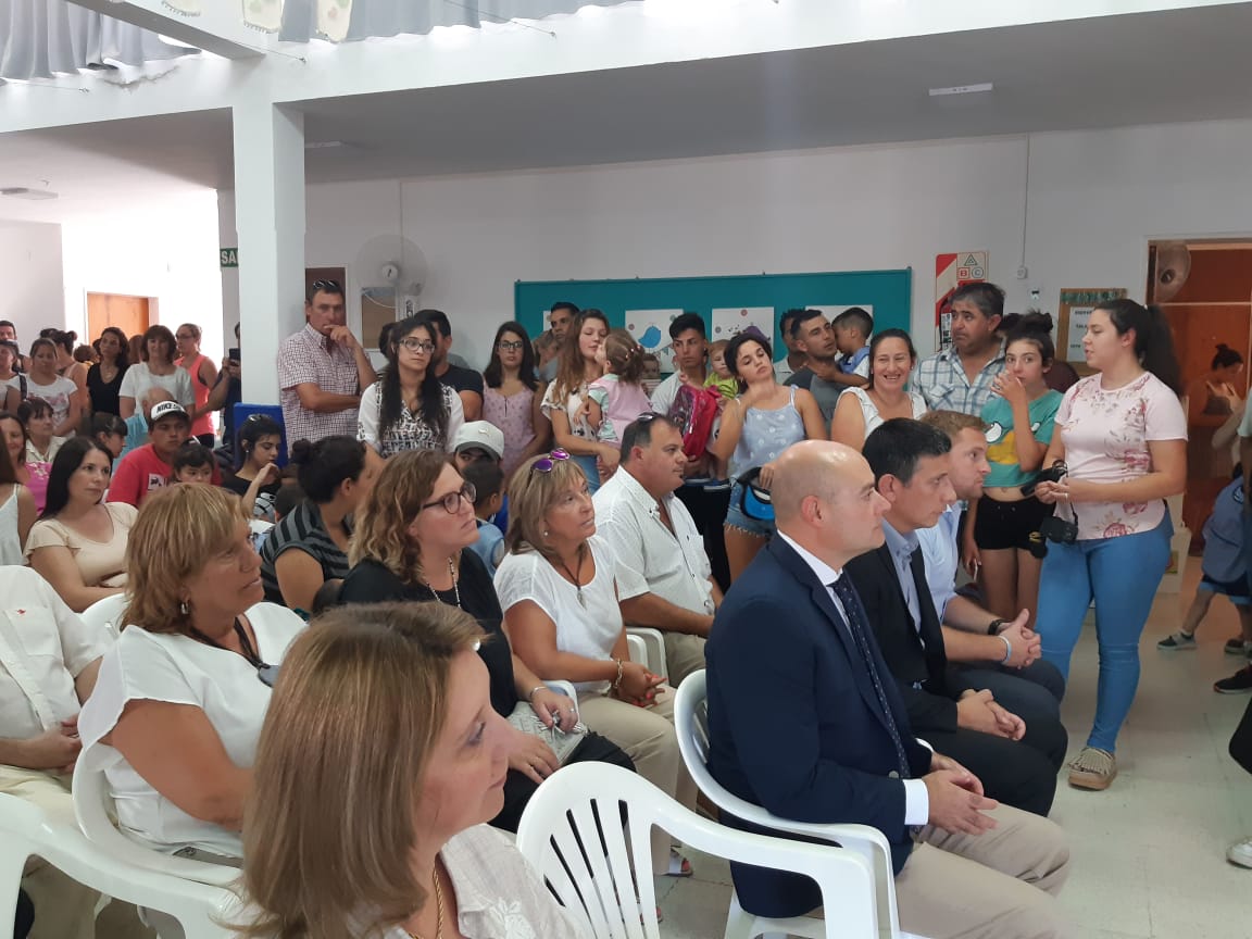  Raúl Reyes habló en el acto de inicio del ciclo lectivo 2020