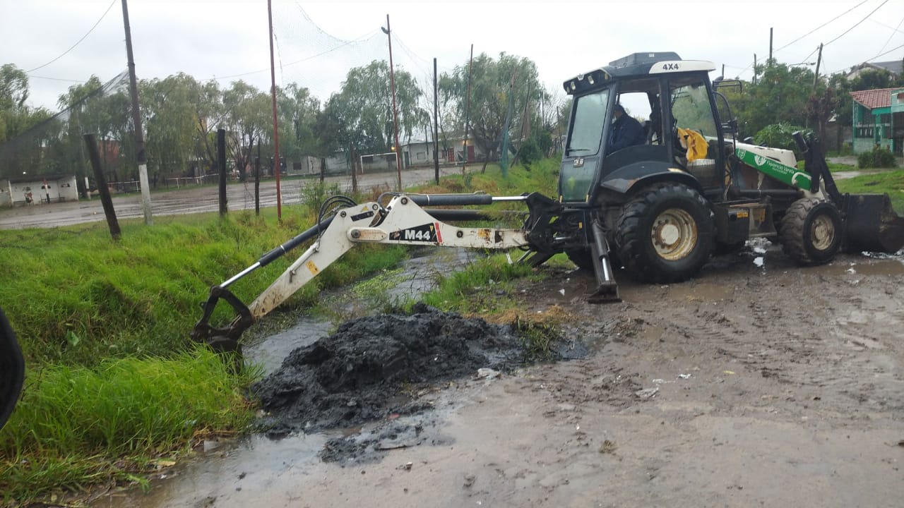  Trabajos de servicios públicos durante las lluvias