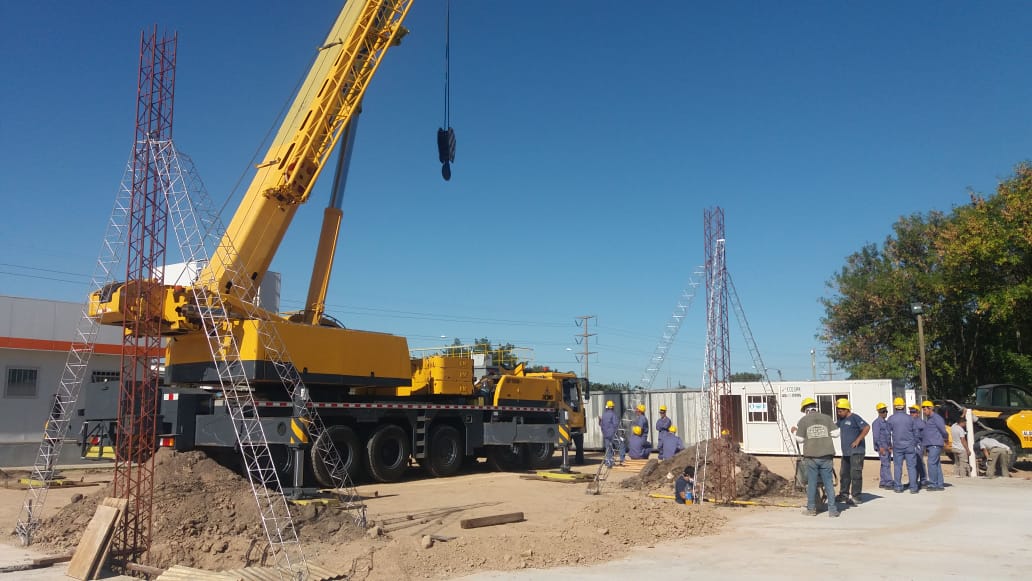  Continúan los trabajos para la construcción del Hospital de Emergencia