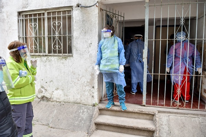  Emergencia sanitaria: siguen los procedimientos sanitarios casa por casa