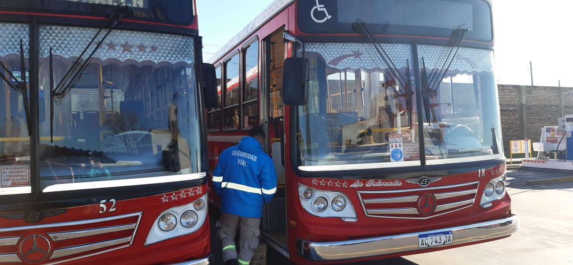  Desinfección en colectivos