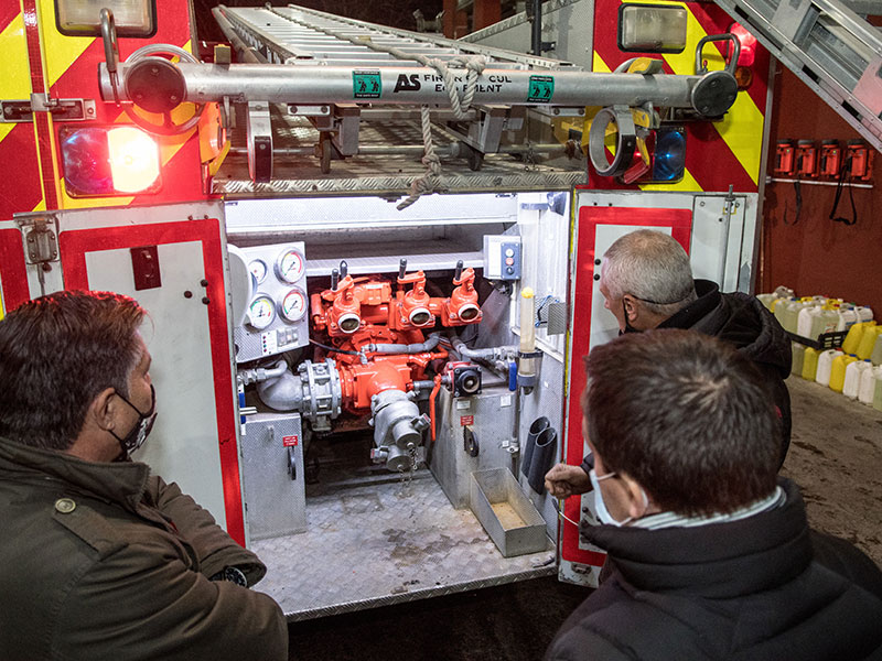  Nueva autobomba para el cuartel de Bomberos Voluntarios