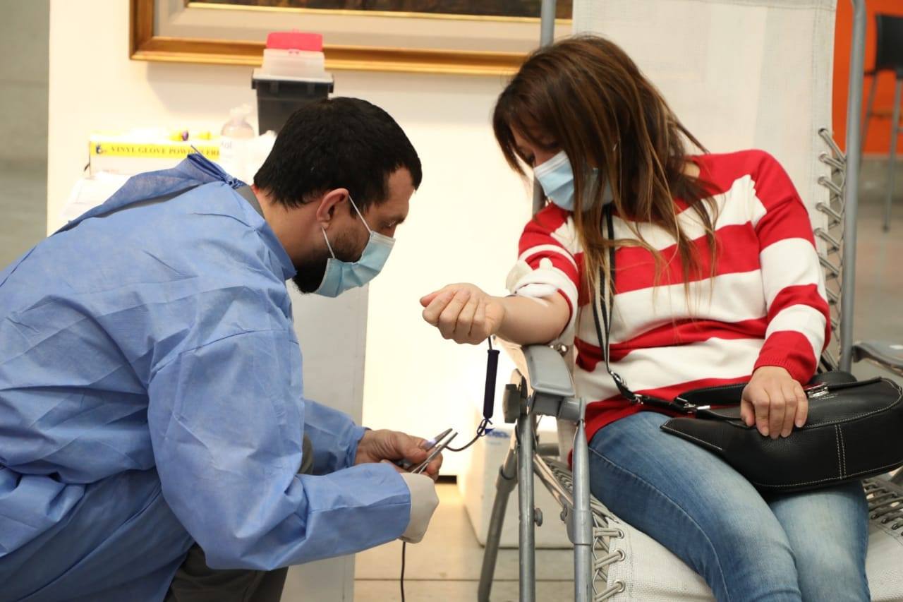  Primera jornada de donación de sangre y plasma