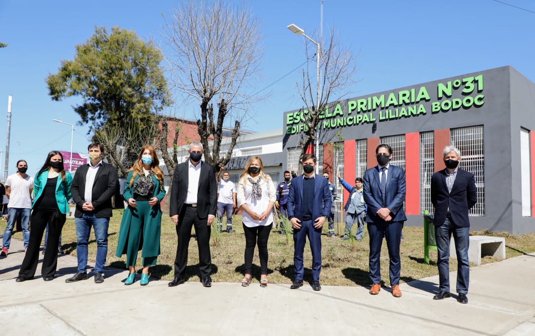  Se inauguró el edificio de la Primaria 31 en Dock Sud