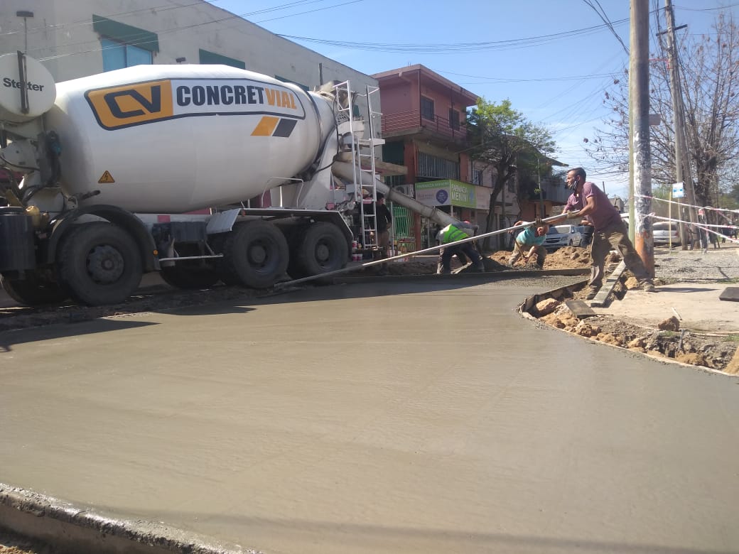  Comenzó la repavimentación del Boulevard 5 de Junio de Maquinista Savio