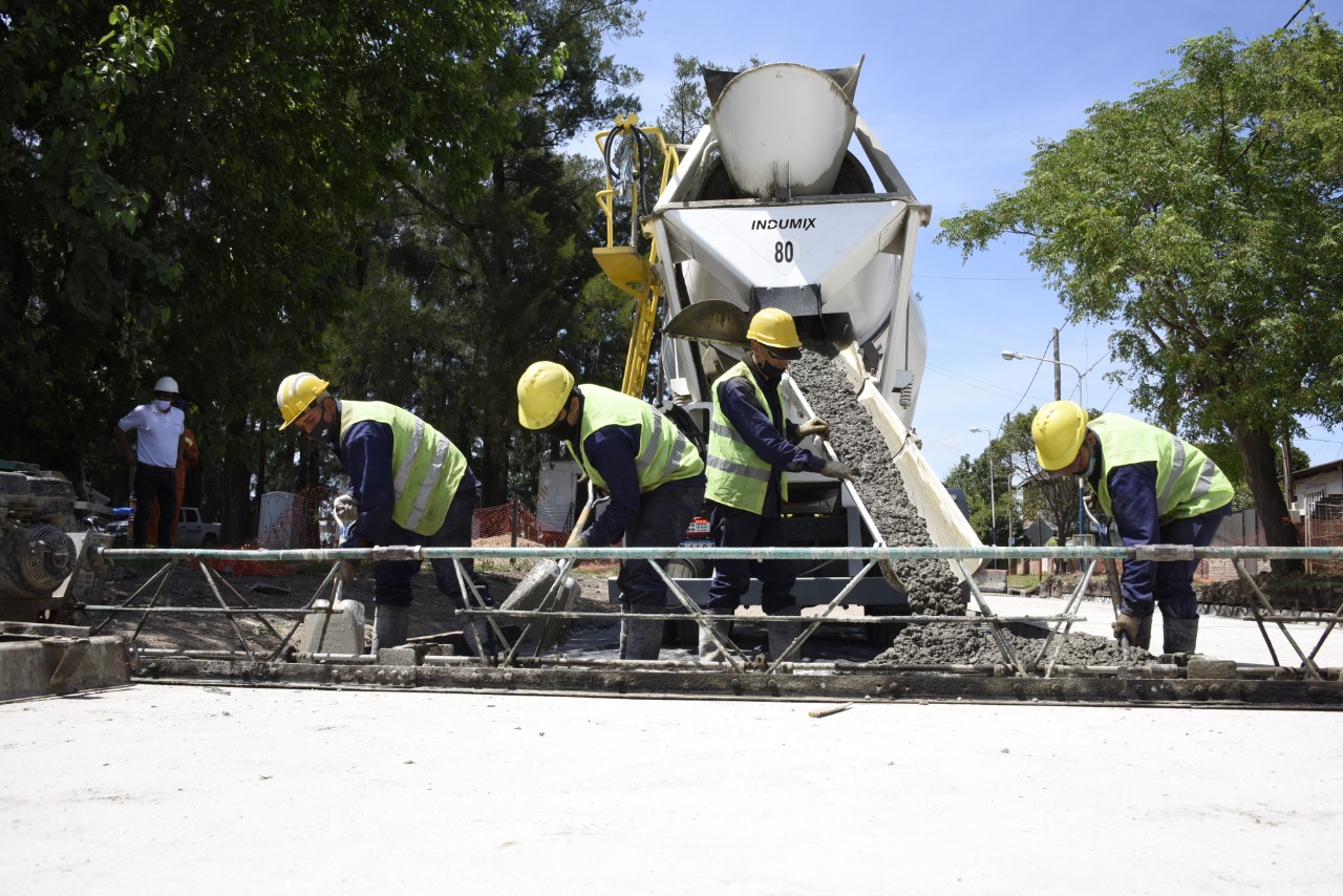  Tareas pavimentación de la calle Yatasto