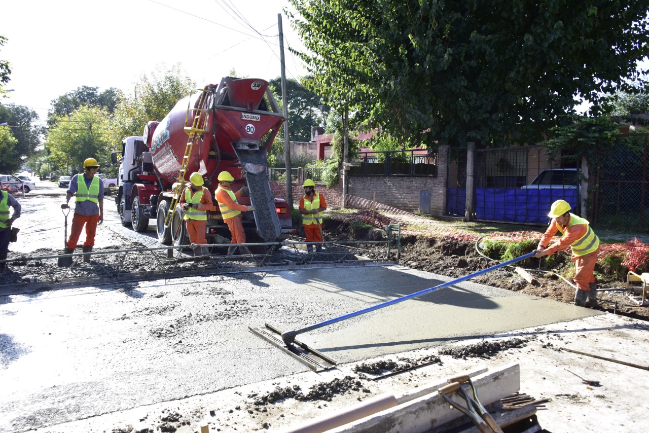  Leo Nardini supervisó la obra de la calle Acevedo