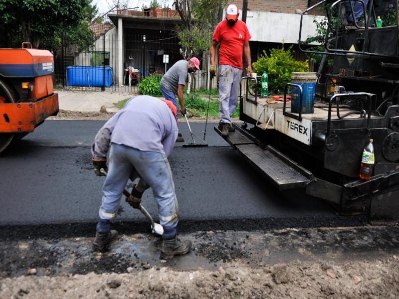  Sigue adelante el plan de pavimentación con nuevos frentes de obra en la zona