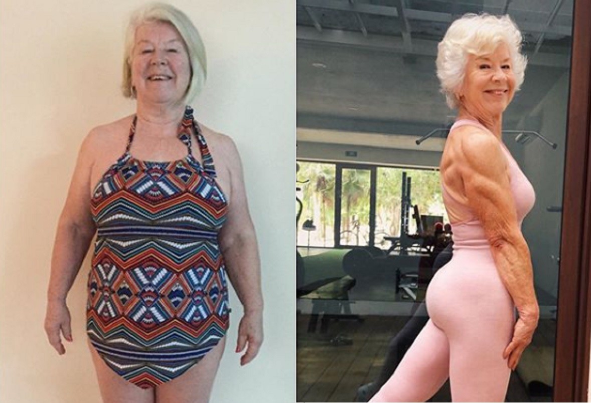  La abuela que cambió sus problemas de salud por el levantamiento de pesas
