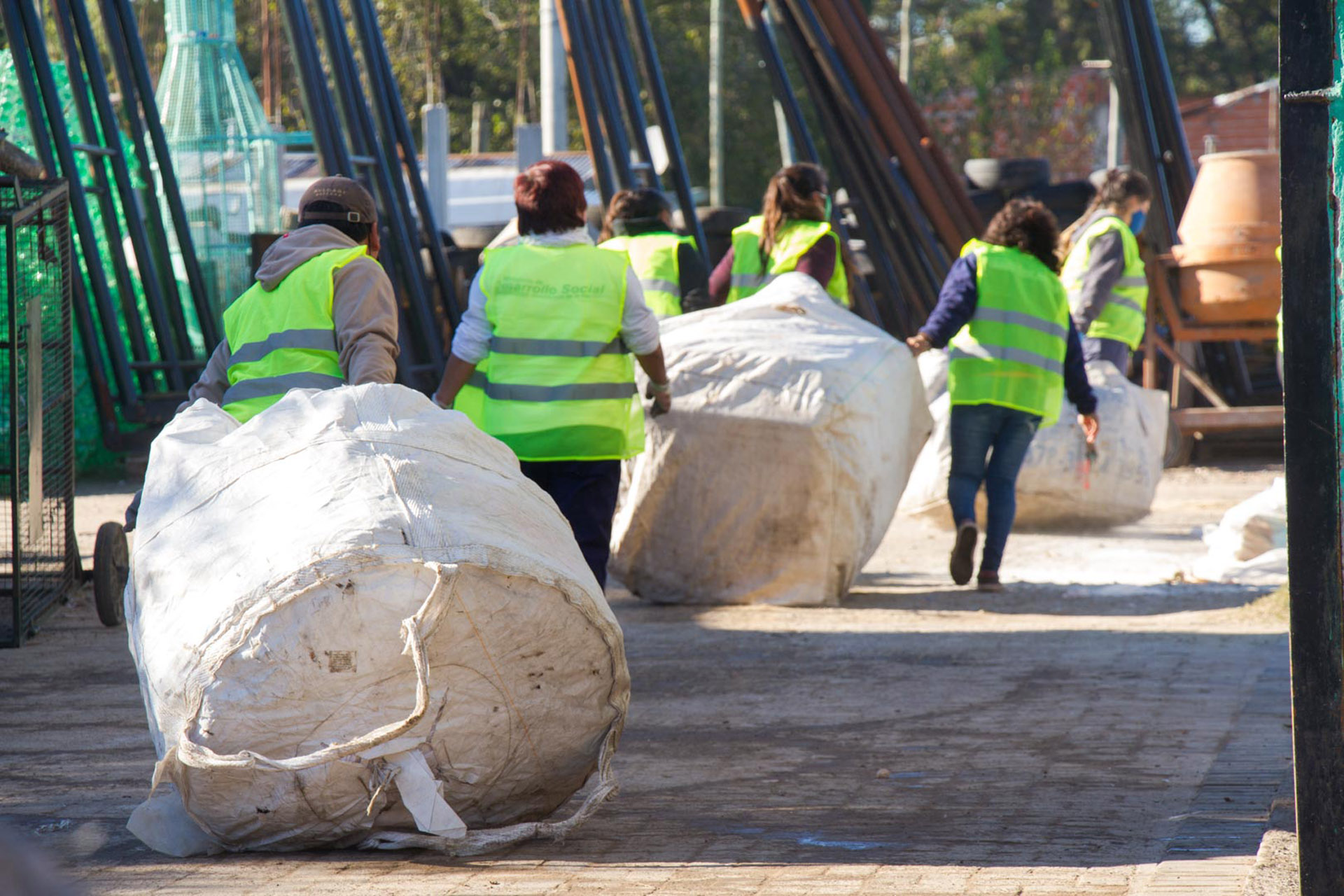  Más de 3 millones de kilos de materiales reciclados