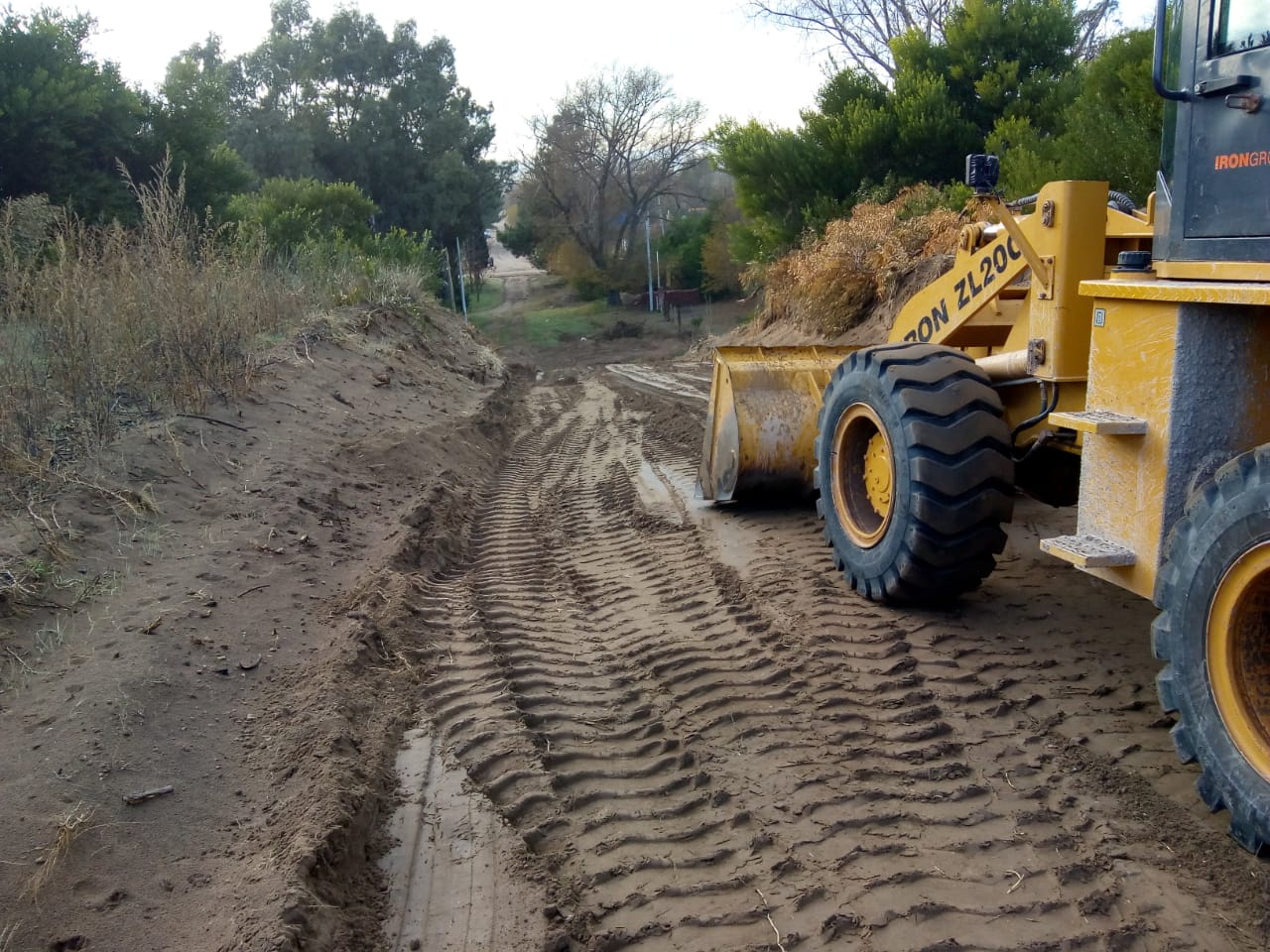  Se están realizando obras en Marisol