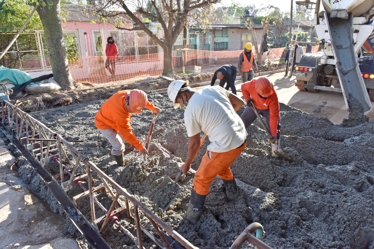  Nuevos pavimentos para los vecinos de Tierras Altas y de Tortuguitas