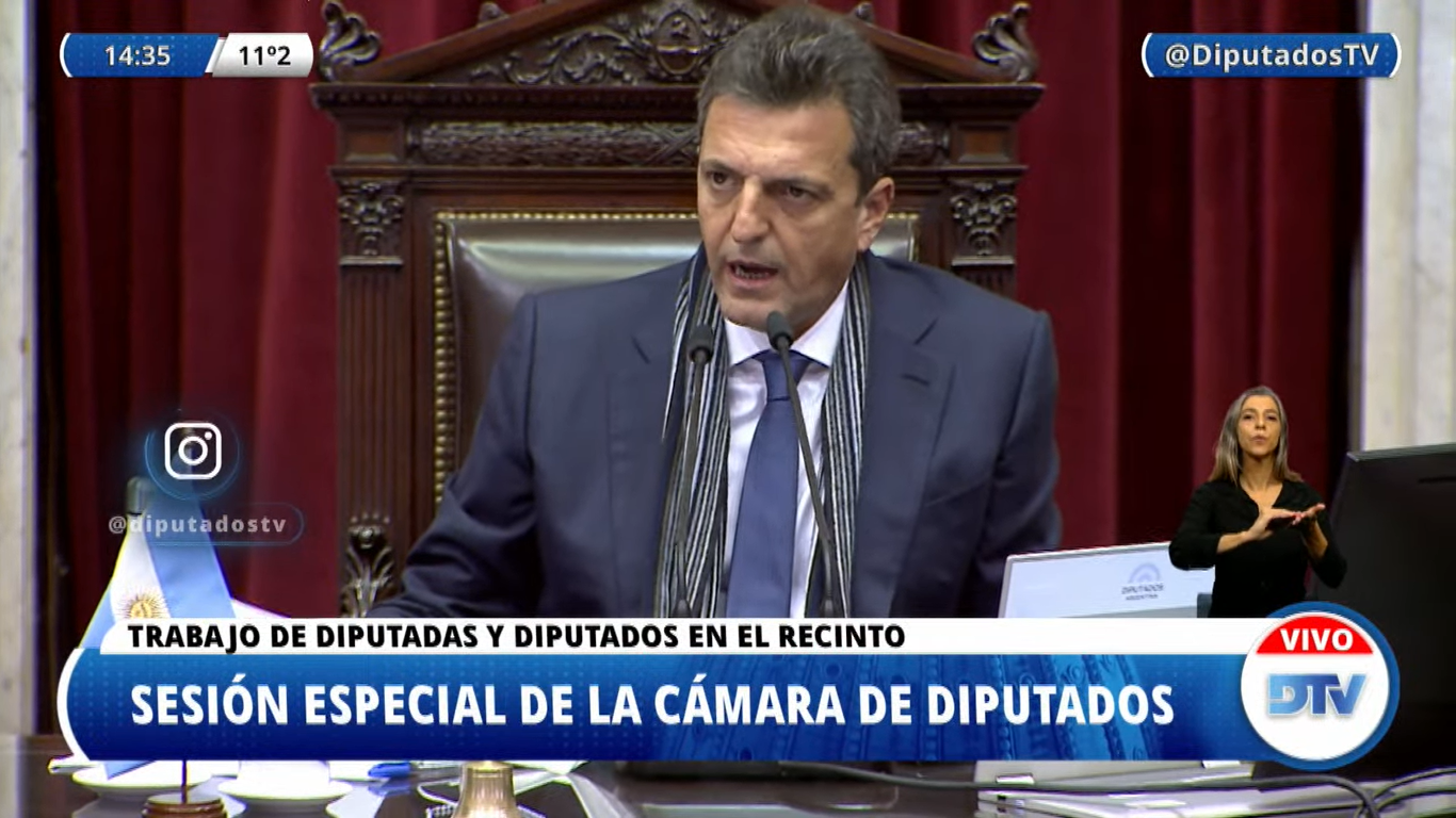  [En Vivo] Diputados trata el programa de alivio fiscal para monotributistas