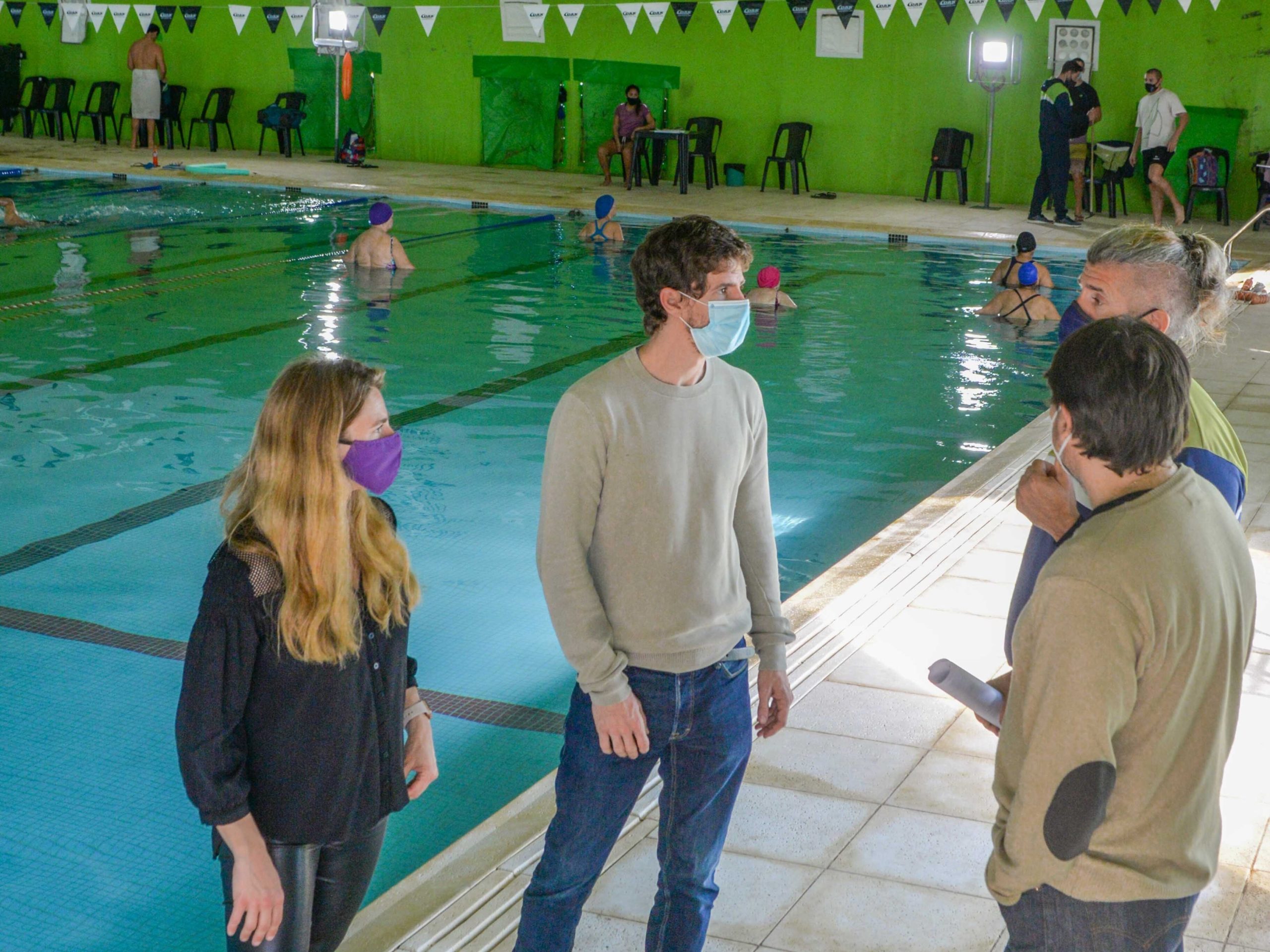  Se retomaron las actividades de Pileta en todos los Polideportivos