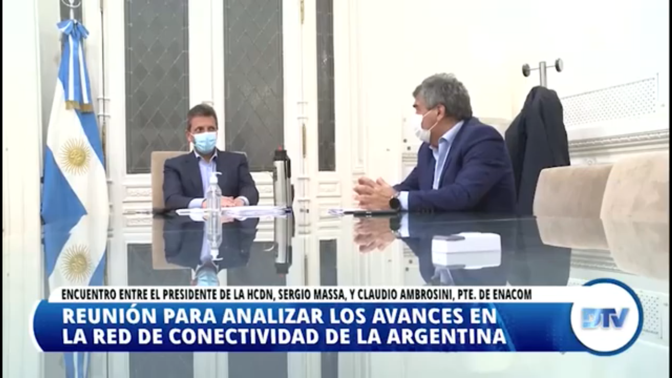  Reunión en Diputados con ENACOM para analizar los avances en la red de conectividad de la Argentina