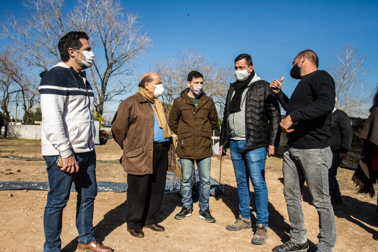  Se recorrieron obras en escuelas