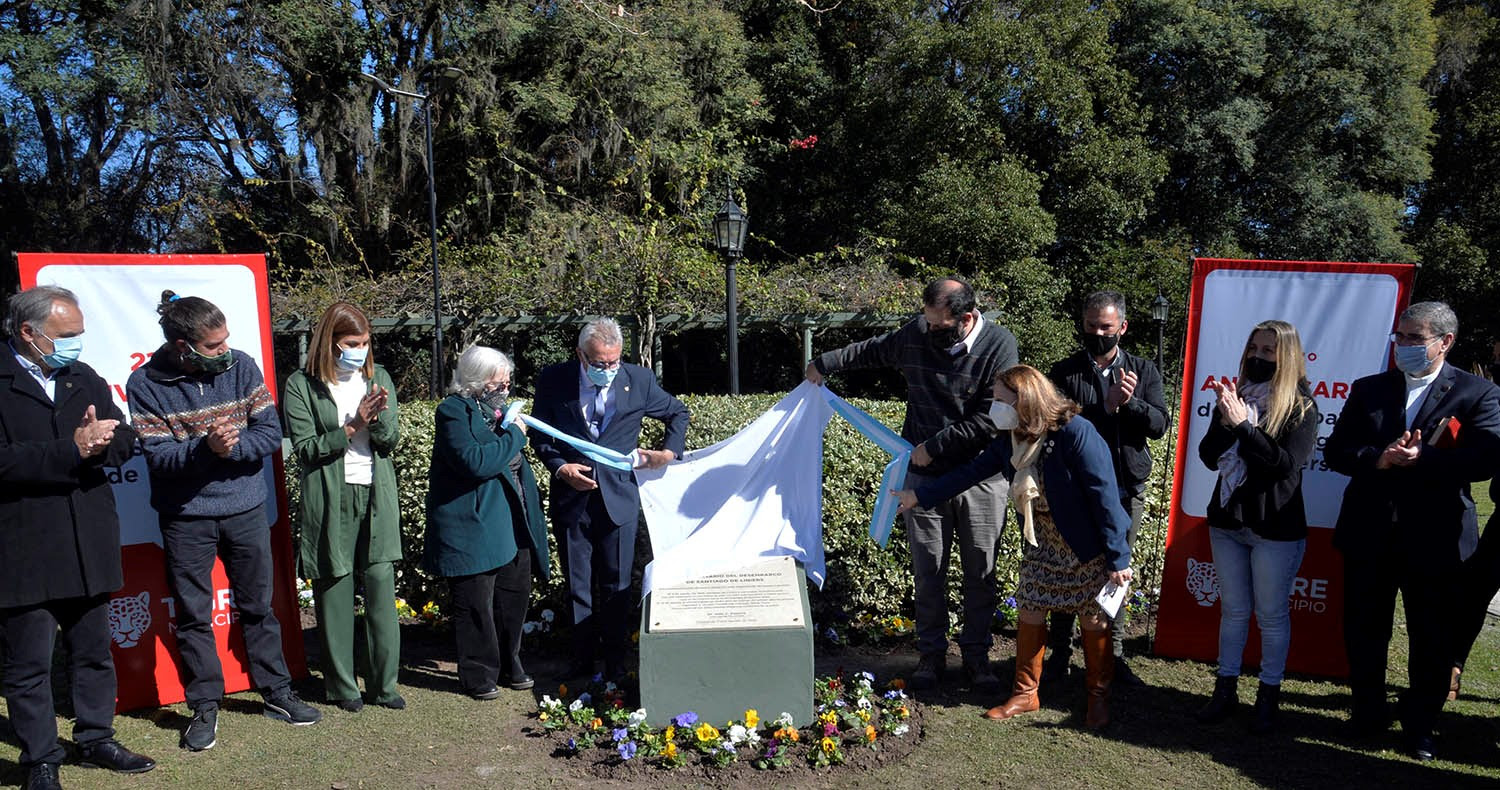  Se conmemoraron los 215 años del desembarco de Santiago de Liniers
