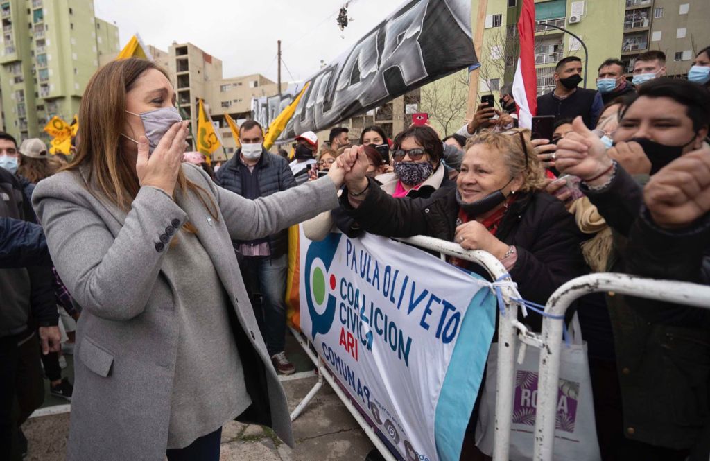  Vidal junto a Larreta inició la ultima semana de campaña