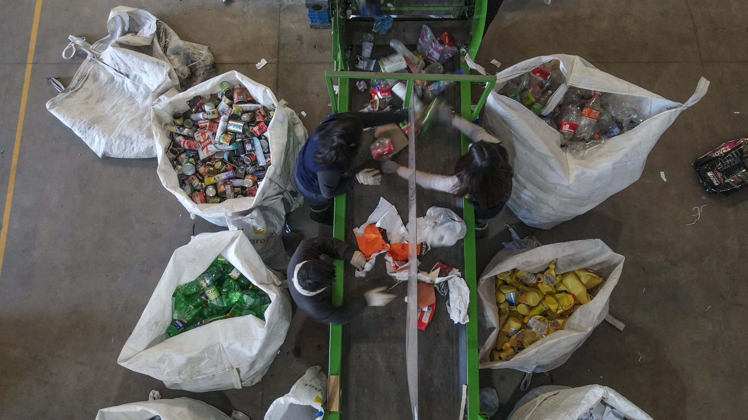  Se recolectaron más de 9.700 kilos de materiales reciclables