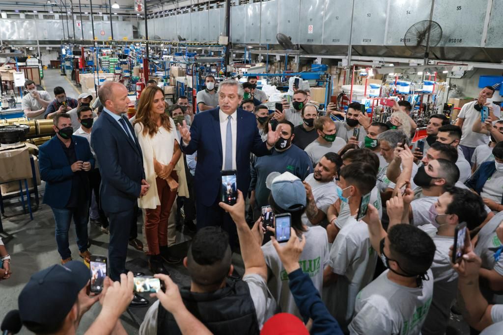  Alberto Fernández: “Estamos para cuidar a los trabajadores porque la mejor Argentina es la que genera empleos”