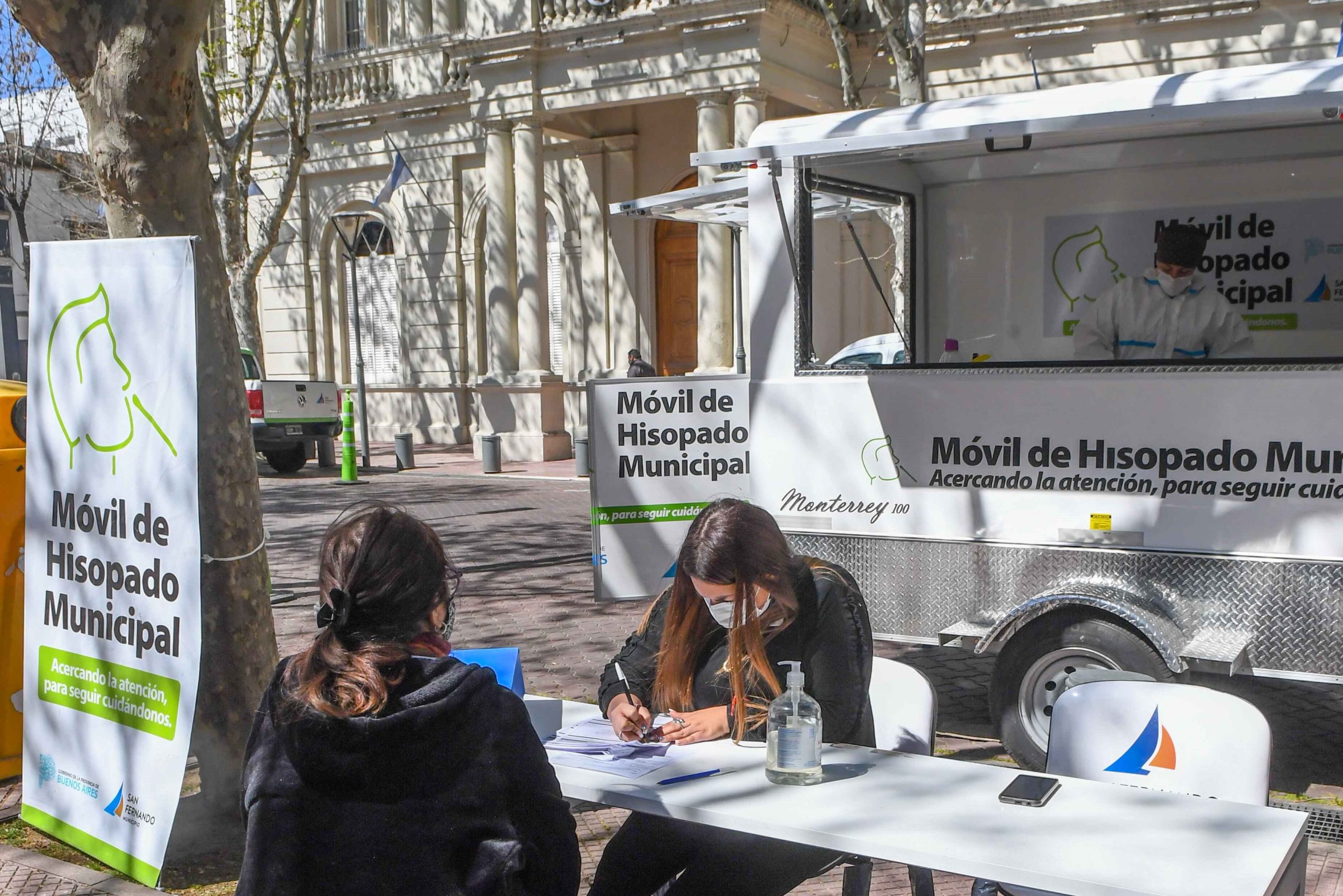  El Móvil de Hisopado Municipal llega a la Plaza San Martín