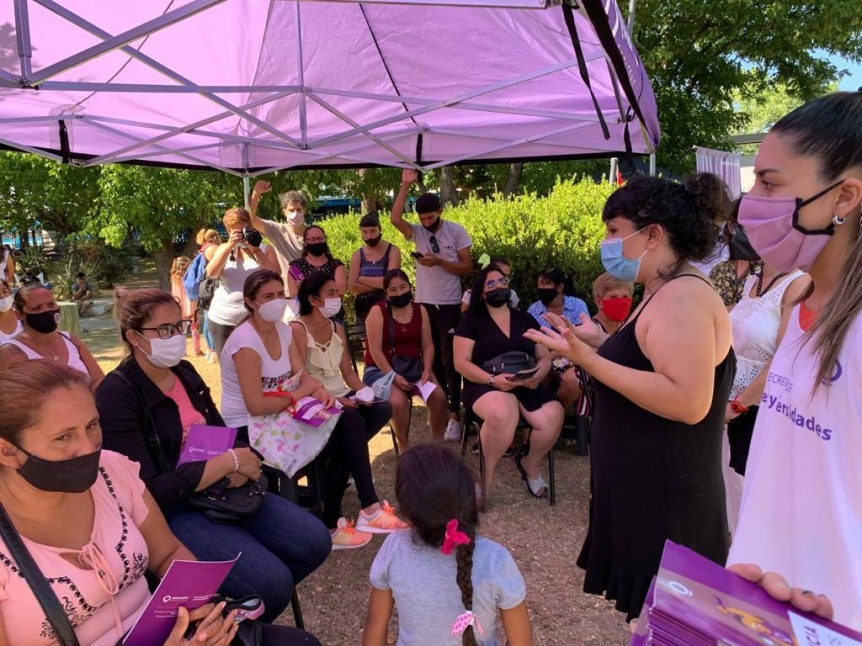 Jornada por el día de las mujeres y diversidades migrantes en Ezpeleta