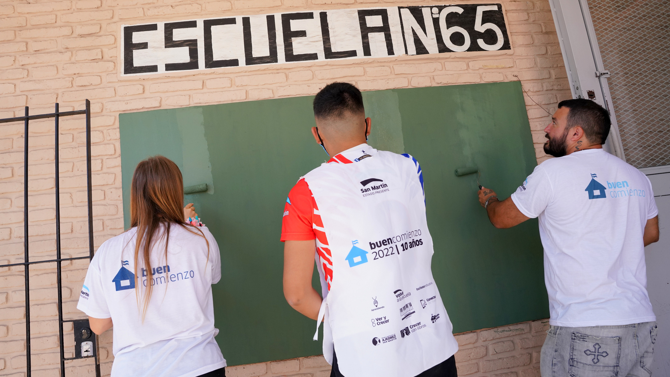  San Martín acondicionó todas las escuelas y jardines públicos