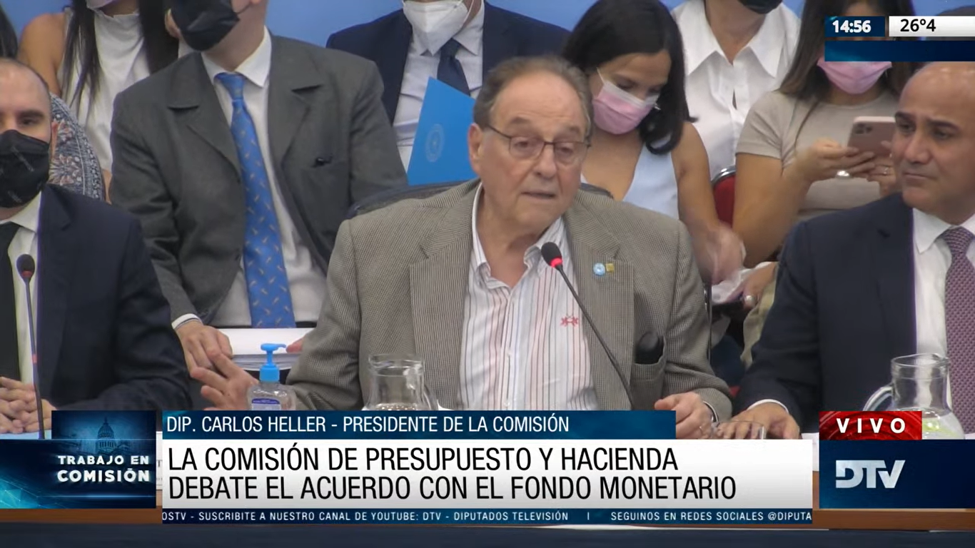  [Vivo] Manzur y Guzmán exponen en Diputados por el acuerdo con el FMI