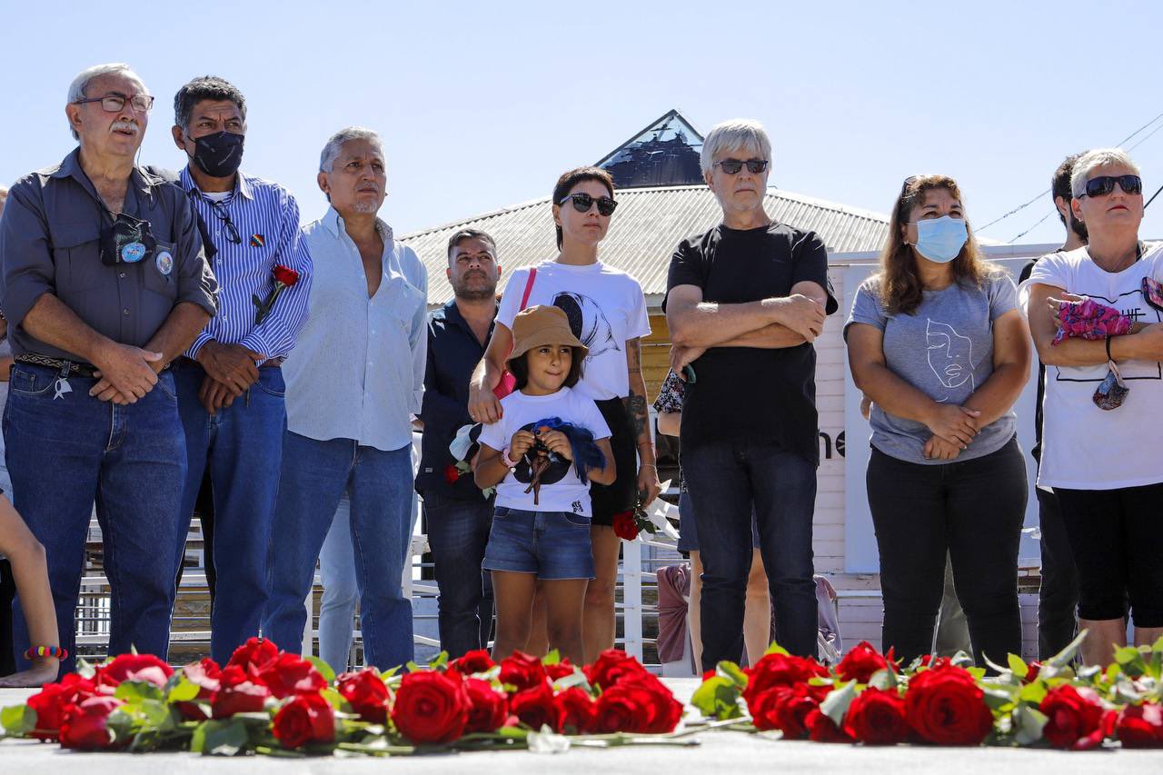  Mayra acompañó el homenaje a víctimas de la última dictadura militar