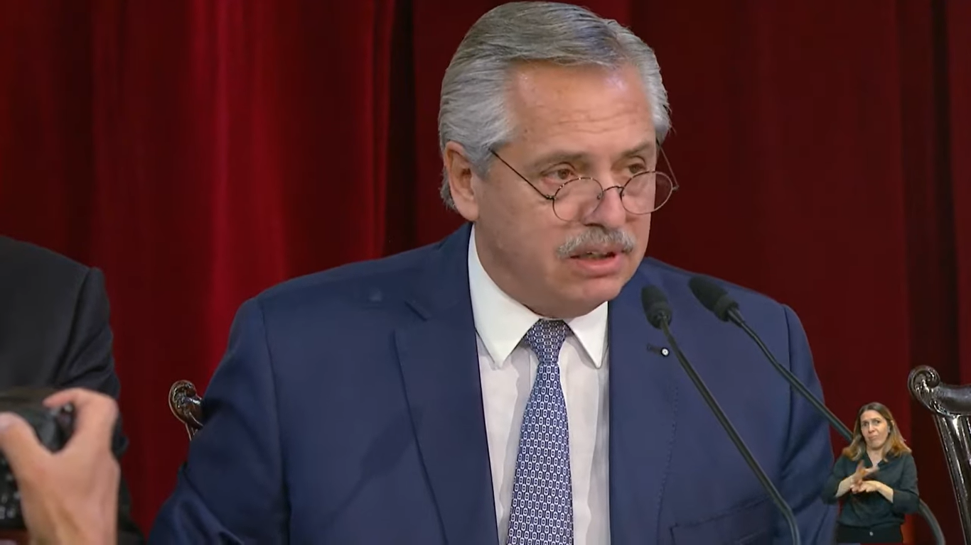  Alberto Fernández inaugura las Sesiones Ordinarias en el Congreso