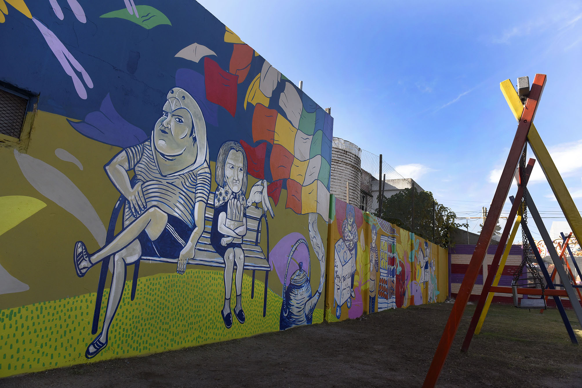  Inauguración de un nuevo mural del bicentenario en Quilmes