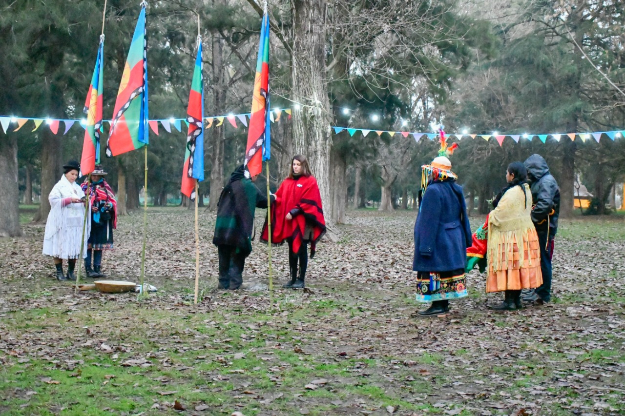  Mariel Fernández celebró el Inti Raymi