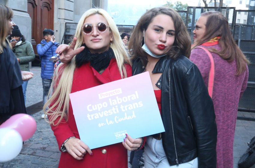  El Frente de Todos porteño presentó un proyecto de ley de cupo laboral travesti trans